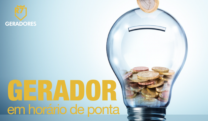 Gerador em horário de ponta