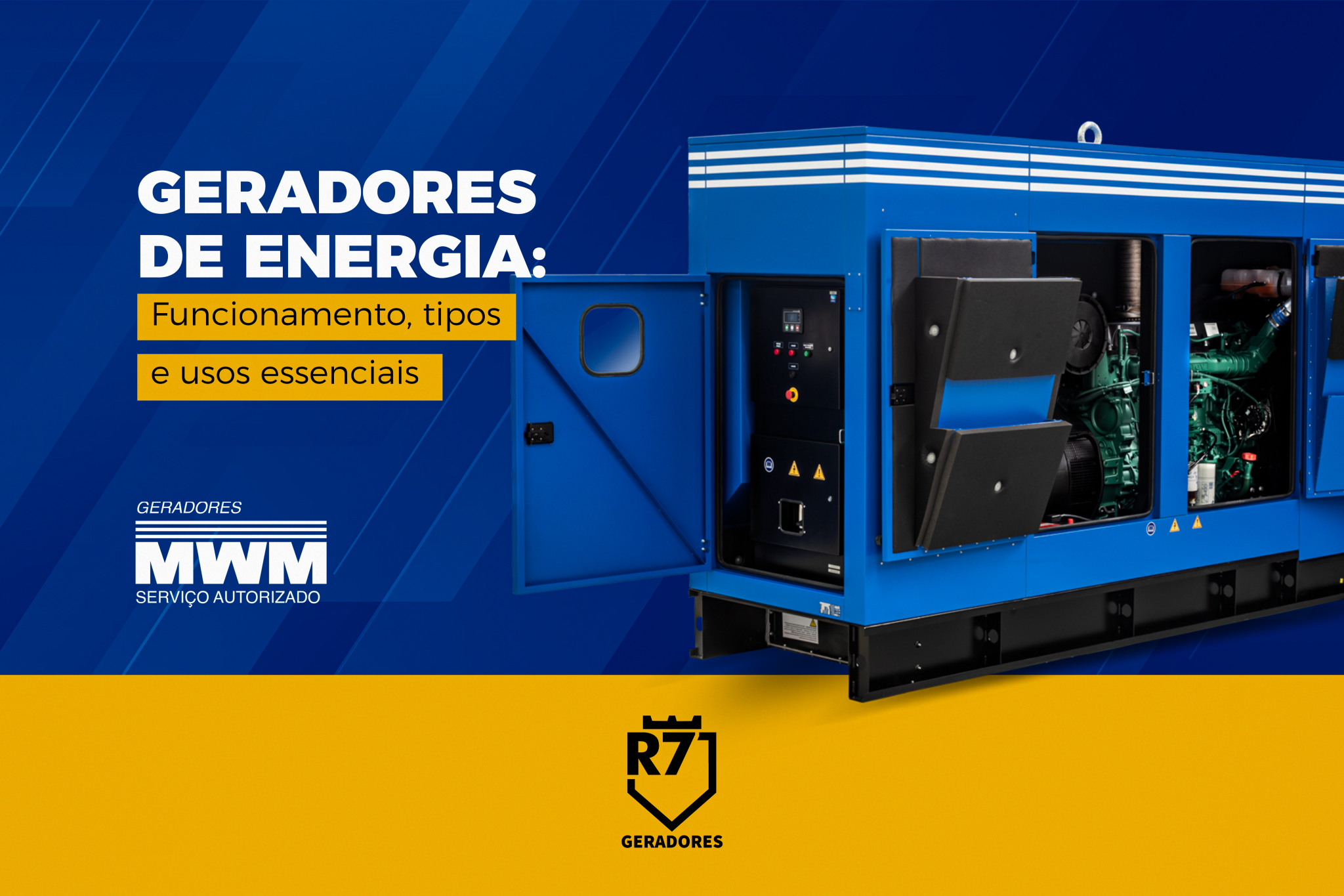 Geradores de Energia: Funcionamento, tipos e usos essenciais. - R7 ...